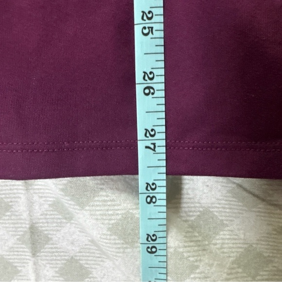 The North Face Mens SMALL Elevation 1/4 Zip Maroon Lightweight LS Pullover Shirt - Picture 6 of 8